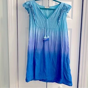 Vineyard Vines dress with neck tie tassels EUC